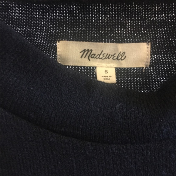 Madewell Puff sleeve sweater top - Picture 2 of 3